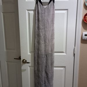 NWT Sexy BCBG GENERATION Pearl HazelMulti Shear Over Lay Maxi Dress Retails $108